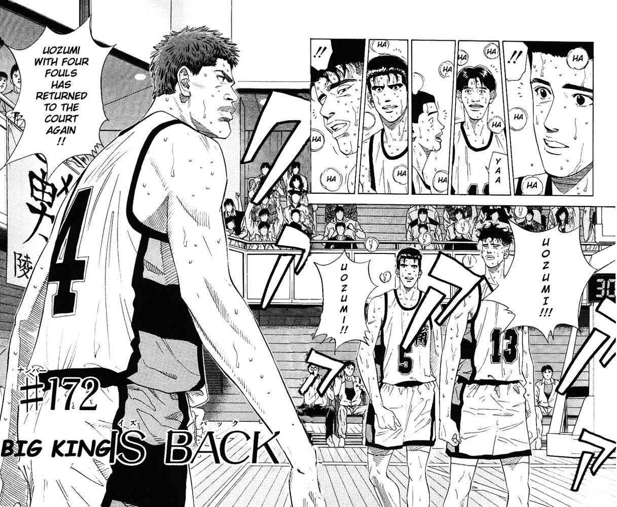 Slam Dunk Chapter 172 page 2 - Chapter 172 : The Big King's Return