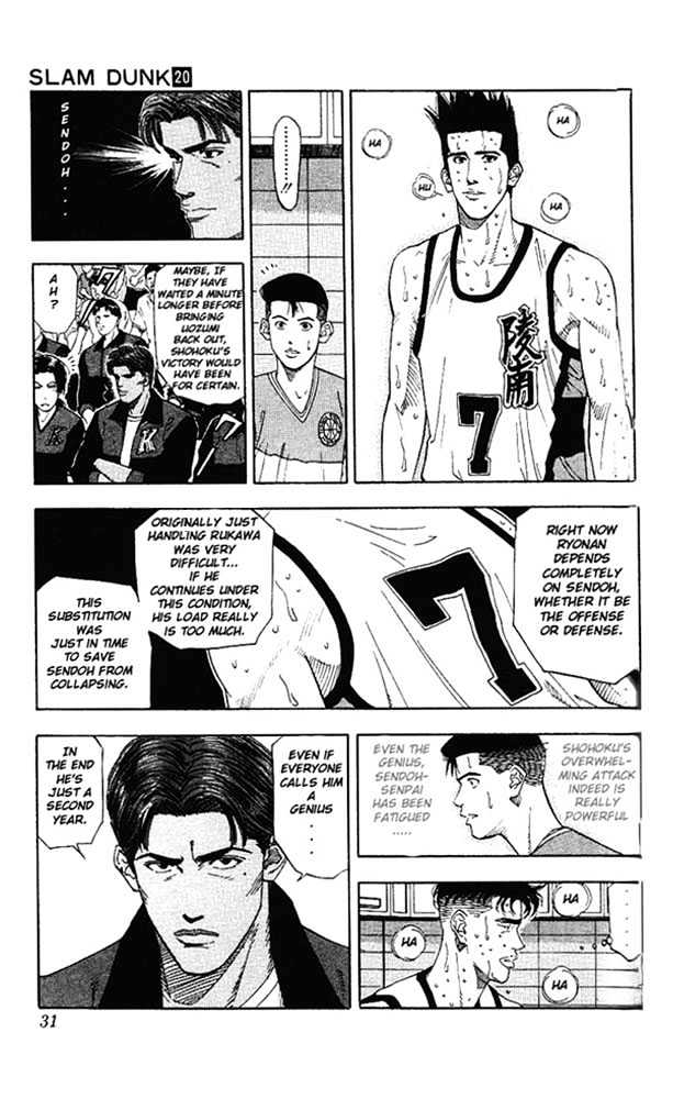 Slam Dunk Chapter 172 page 4 - Chapter 172 : The Big King's Return