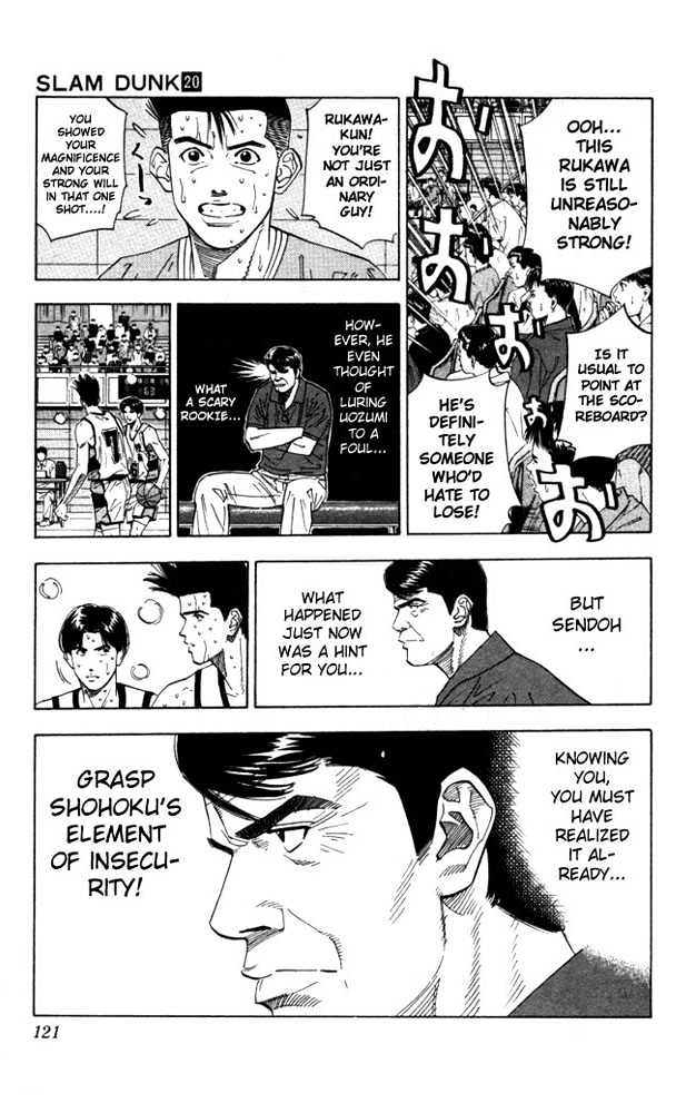 Slam Dunk Chapter 176 page 14 - Chapter 176 : Uneasy Factor