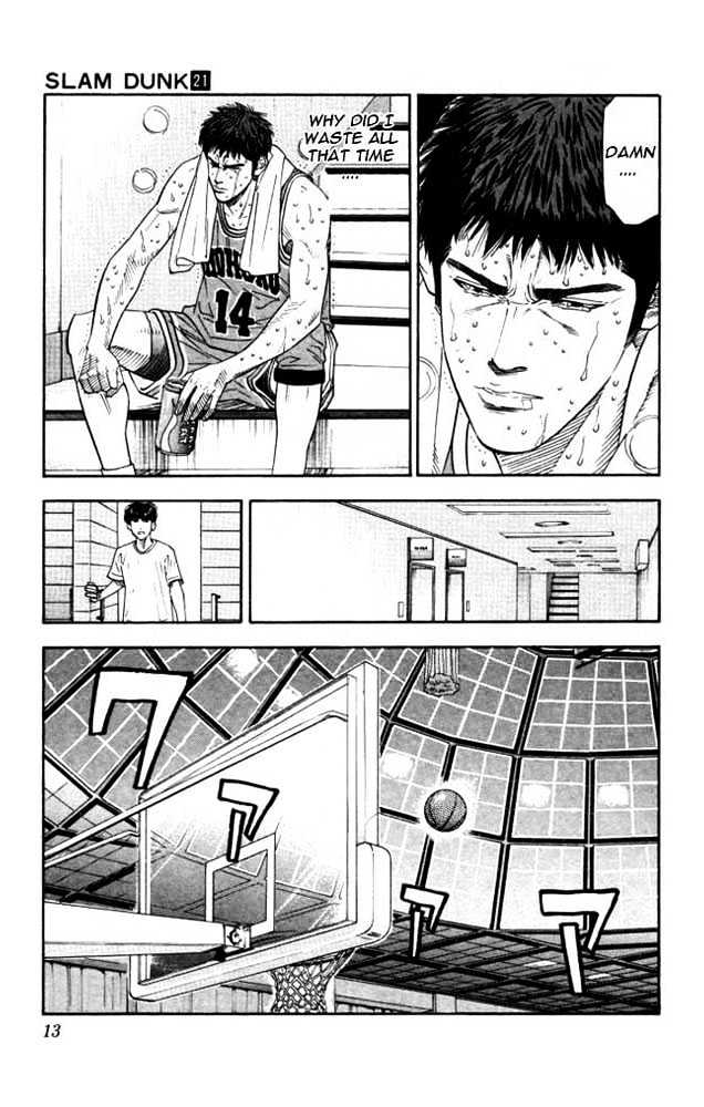 Slam Dunk Chapter 180 page 11 - Chapter 180 : Mitsui's Regret