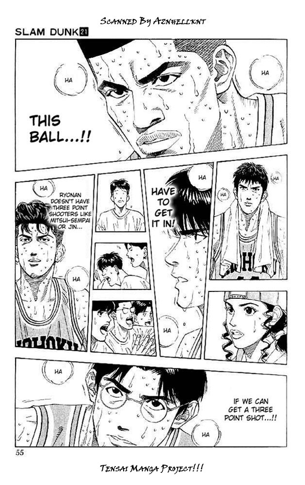 Slam Dunk Chapter 182 page 9 - Chapter 182 v2 : Newbie Sakuragi (2)
