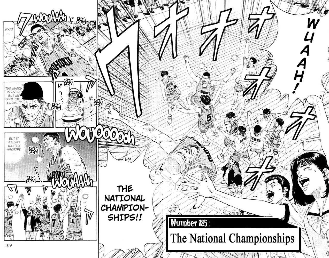 Slam Dunk Chapter 185 page 2 - Chapter 185 : The Nationals
