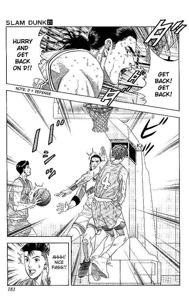Slam Dunk Chapter 188 page 15 - Chapter 188 : Hikoichi, Returns to Osaka