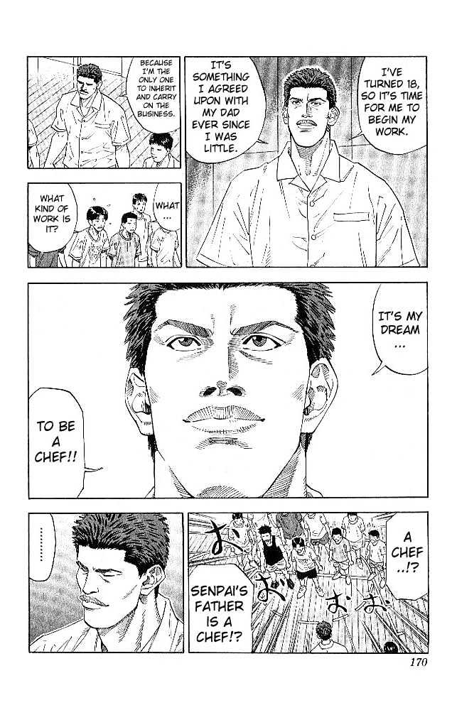 Slam Dunk Chapter 188 page 4 - Chapter 188 : Hikoichi, Returns to Osaka