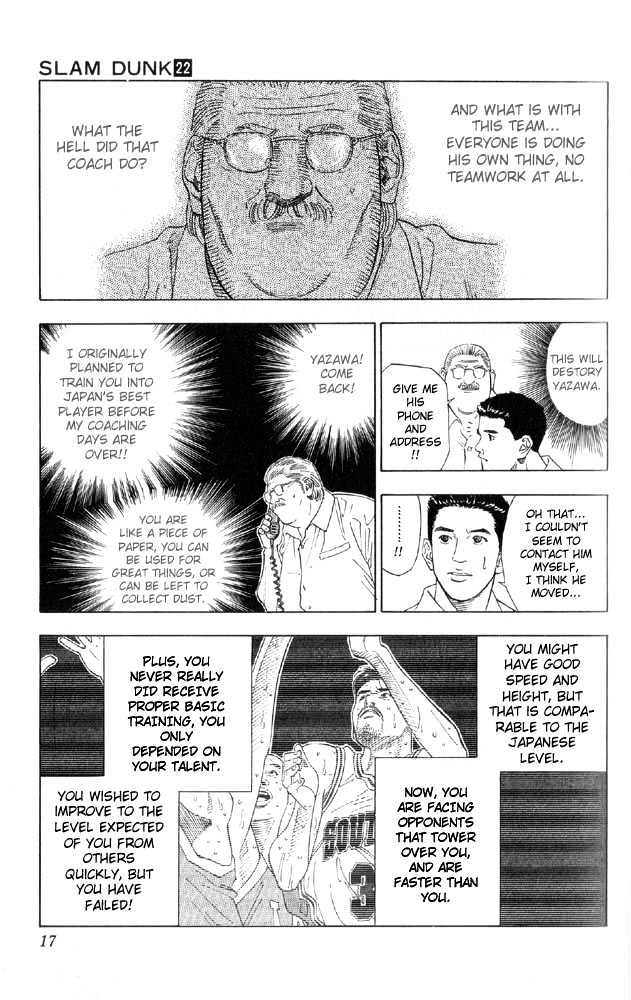 Slam Dunk Chapter 189 page 15 - Chapter 189 : The Nation of Basketball
