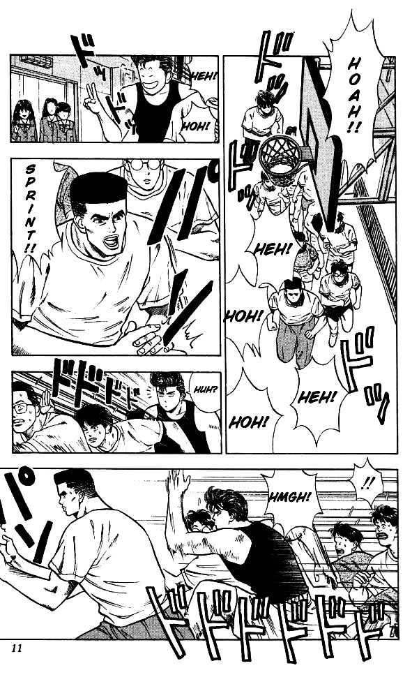Slam Dunk Chapter 19 page 10 - Chapter 19 : good gorilla humor*