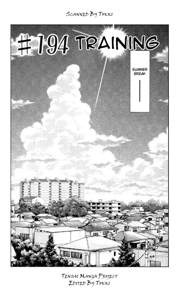 Slam Dunk Chapter 194 page 1 - Chapter 194 v2 : Training