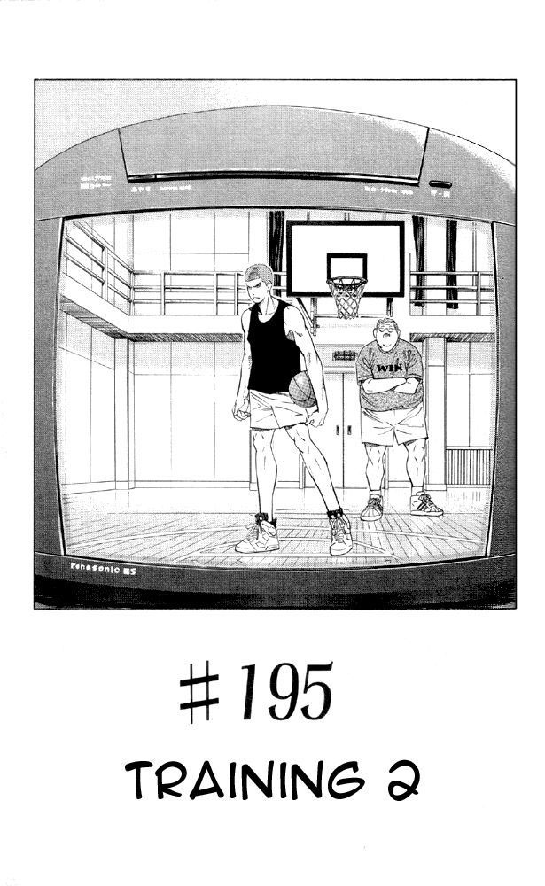 Slam Dunk Chapter 195.2 page 1 - Chapter 195 v2 : Training (2)