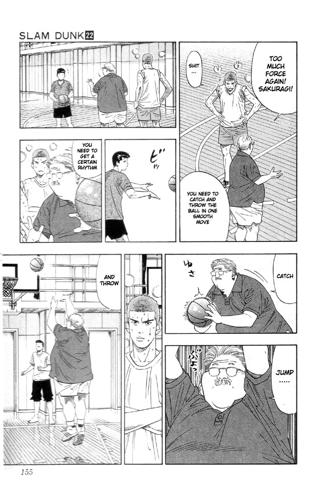 Slam Dunk Chapter 196 page 7 - Chapter 196 v2 : Training (3)