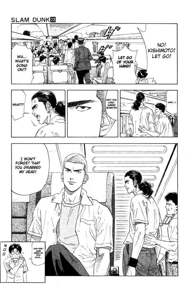 Slam Dunk Chapter 198 page 23 - Chapter 198 : Shinkansen