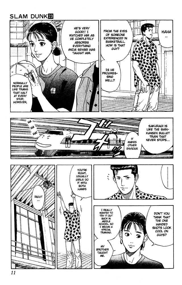 Slam Dunk Chapter 198 page 9 - Chapter 198 : Shinkansen