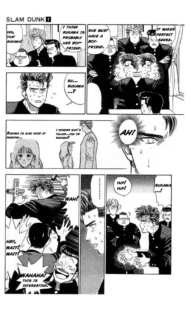 Slam Dunk Chapter 2.2 page 7 - Chapter 2 v2 : Rukawa Kaede!