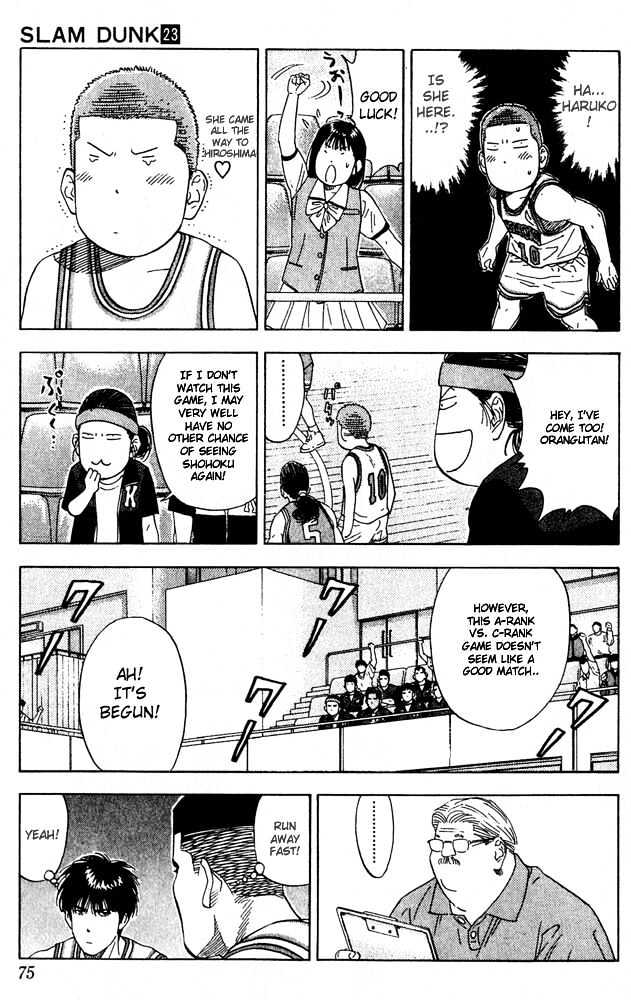 Slam Dunk Chapter 201 page 8 - Chapter 201 : A-Rank VS. C-Rank