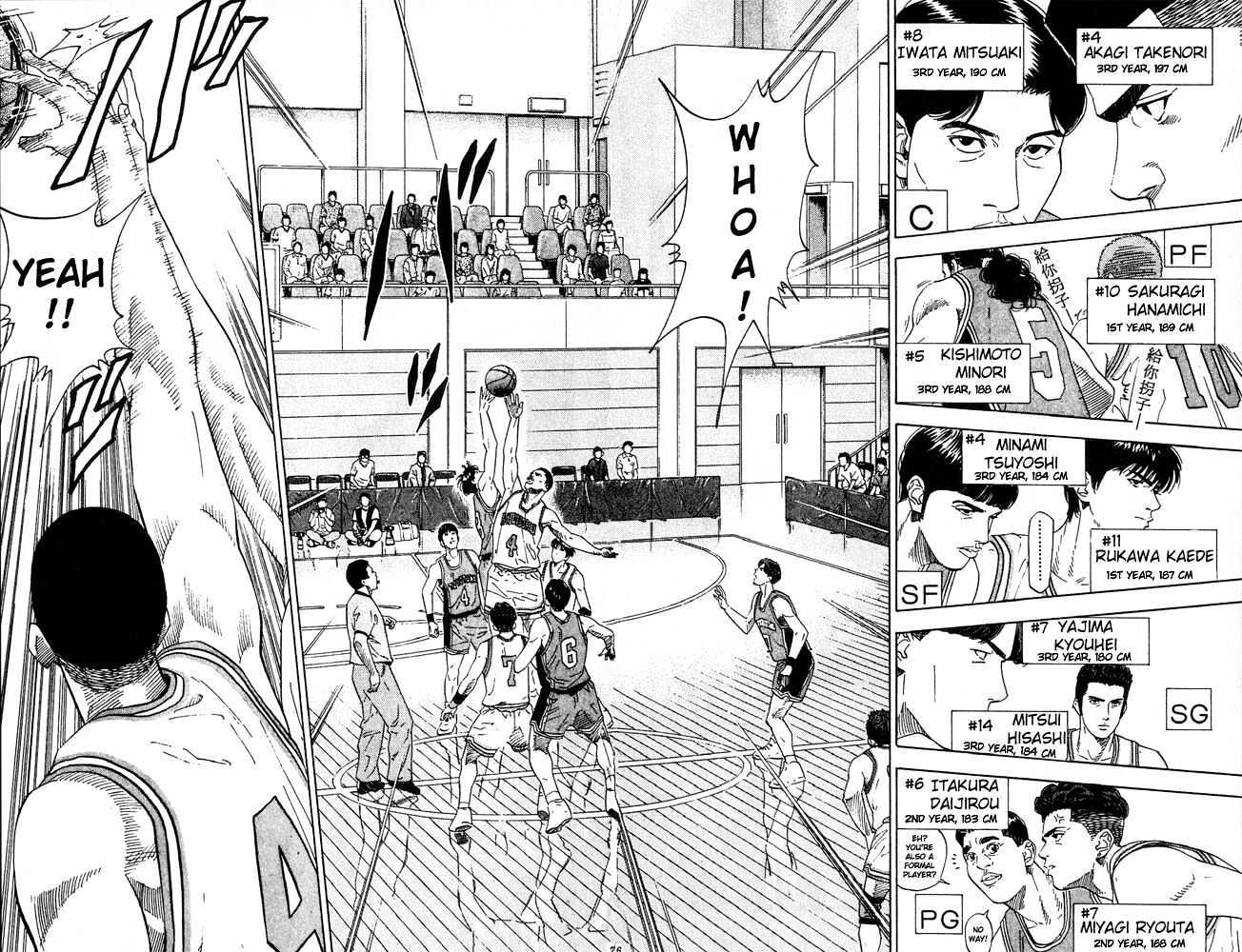 Slam Dunk Chapter 201 page 9 - Chapter 201 : A-Rank VS. C-Rank
