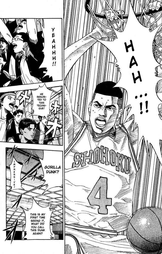 Slam Dunk Chapter 203 page 16 - Chapter 203 : Gorilla in His Best Shape
