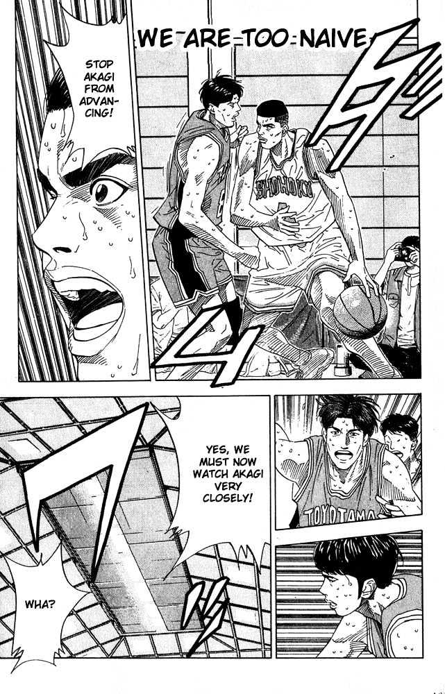 Slam Dunk Chapter 206 page 1 - Chapter 206 : We Are Too Naive