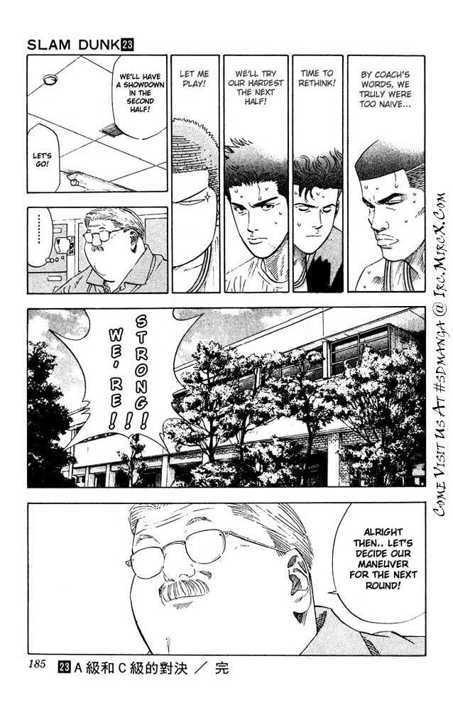 Slam Dunk Chapter 206 page 19 - Chapter 206 : We Are Too Naive