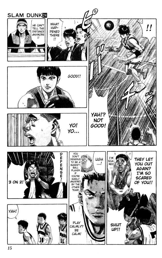 Slam Dunk Chapter 207 page 12 - Chapter 207 : Face to Face