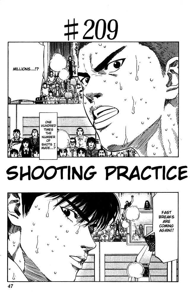 Slam Dunk Chapter 209 page 1 - Chapter 209 : Shooting Training