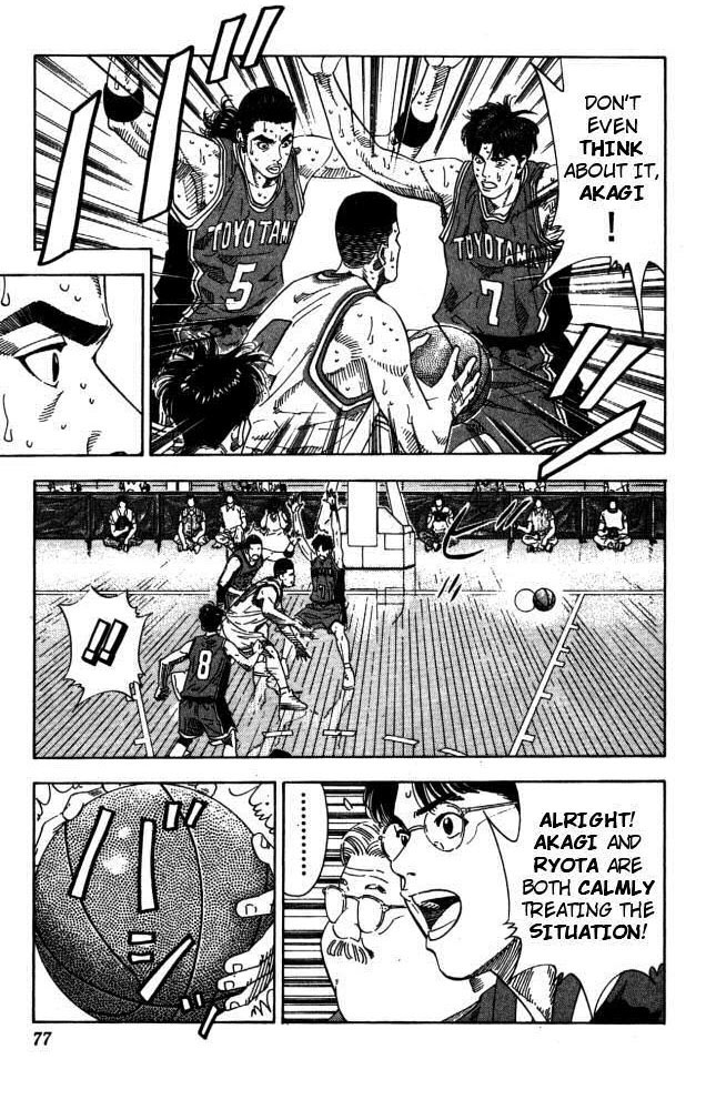 Slam Dunk Chapter 210.2 page 11 - Chapter 210 v2 : Shohoku Catching Up