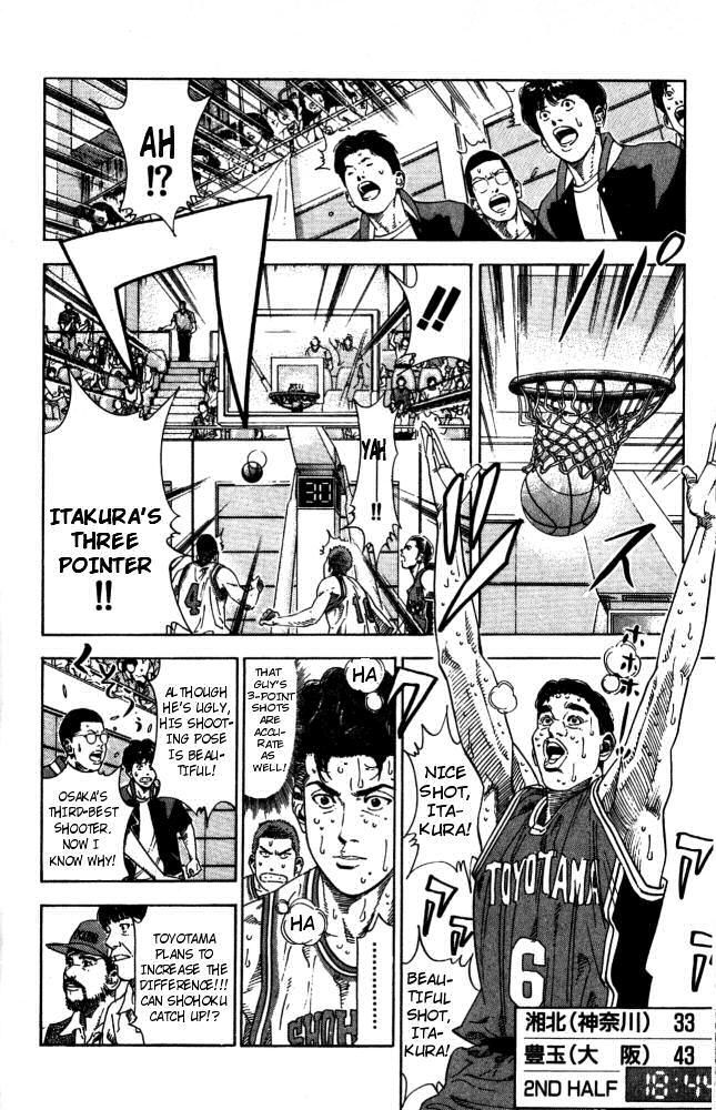 Slam Dunk Chapter 210.2 page 8 - Chapter 210 v2 : Shohoku Catching Up