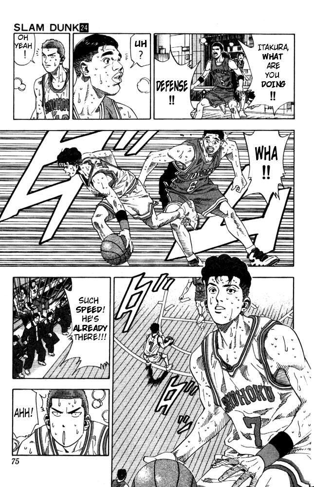 Slam Dunk Chapter 210.2 page 9 - Chapter 210 v2 : Shohoku Catching Up
