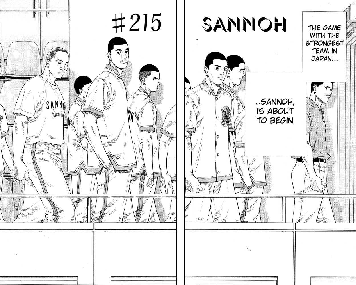 Slam Dunk Chapter 215 page 2 - Chapter 215 : Sannoh