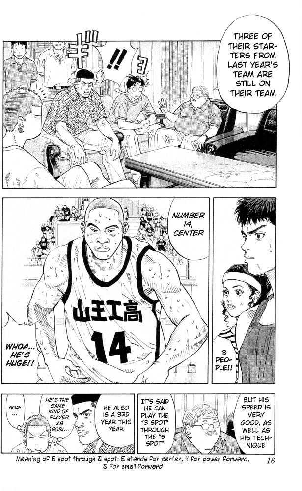 Slam Dunk Chapter 216 page 14 - Chapter 216 : King