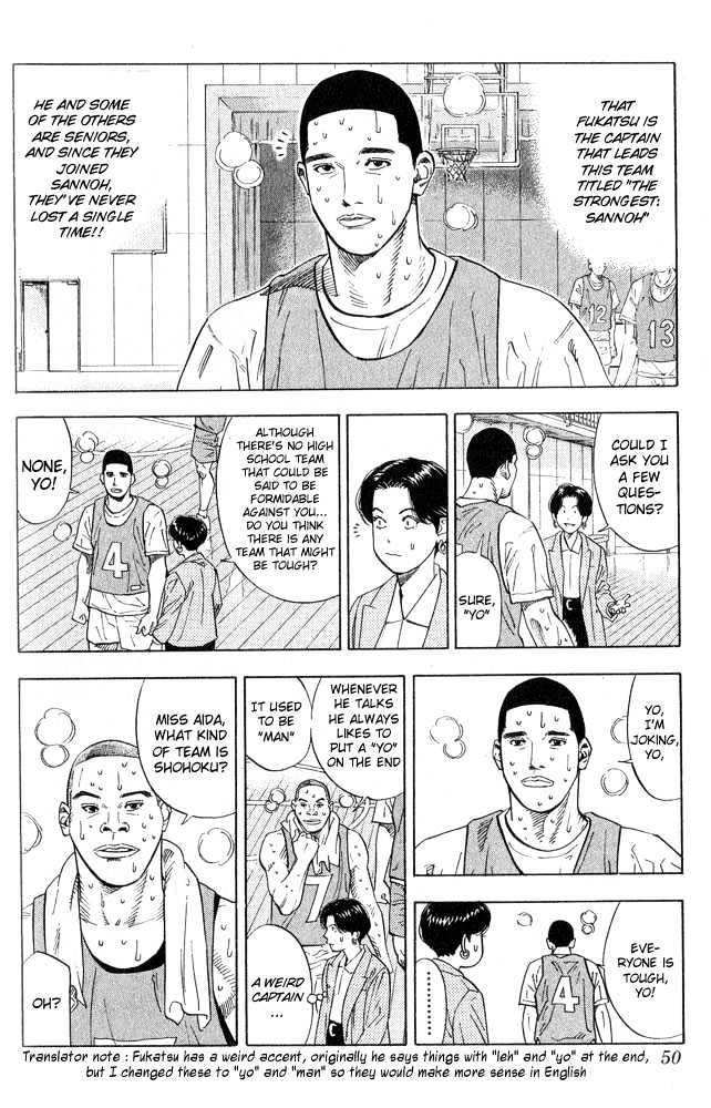 Slam Dunk Chapter 218 page 4 - Chapter 218 : Shohoku's Thorough Inspection