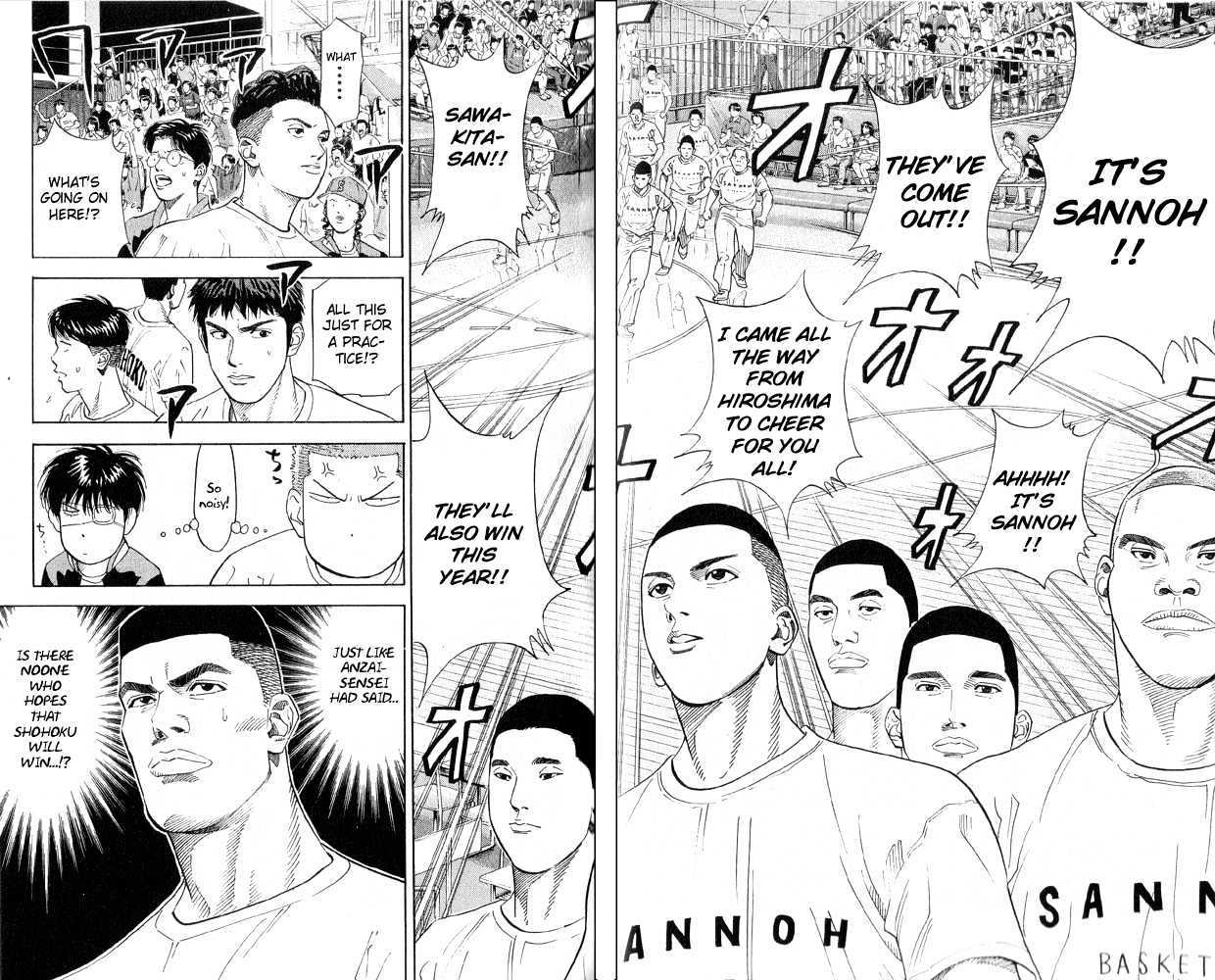 Slam Dunk Chapter 219 page 17 - Chapter 219 : Strong Team on Stage