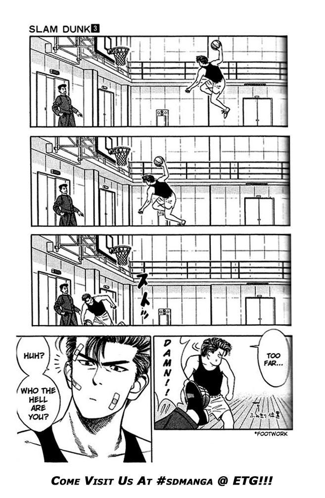 Slam Dunk Chapter 22 page 21 - Chapter 22 v2 : Have to be Cautious!!