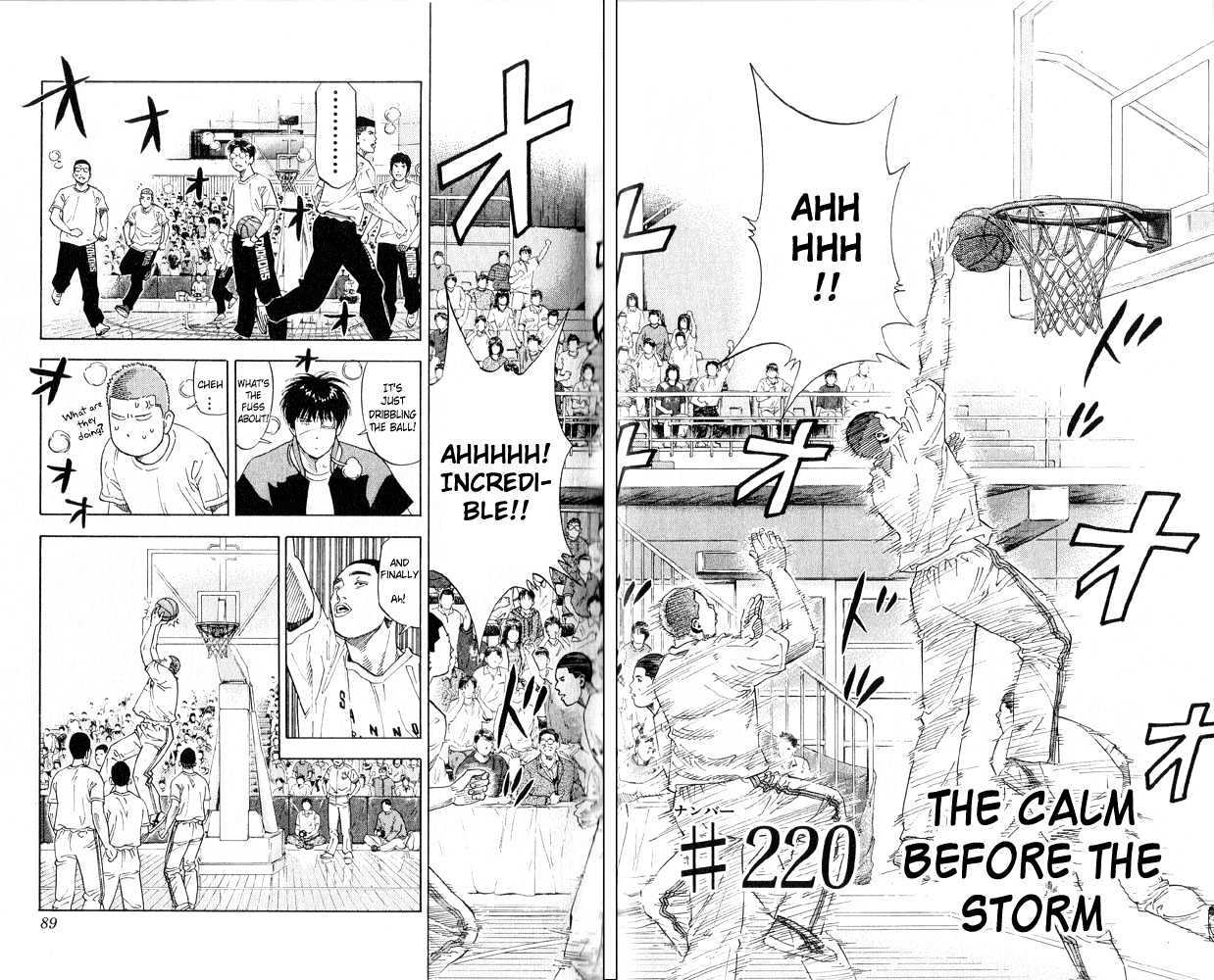 Slam Dunk Chapter 220 page 2 - Chapter 220 : The Night Before the Battle