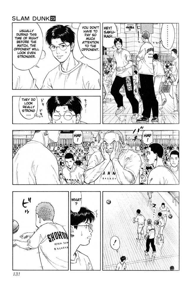 Slam Dunk Chapter 222 page 5 - Chapter 222 : The Biggest Challenge