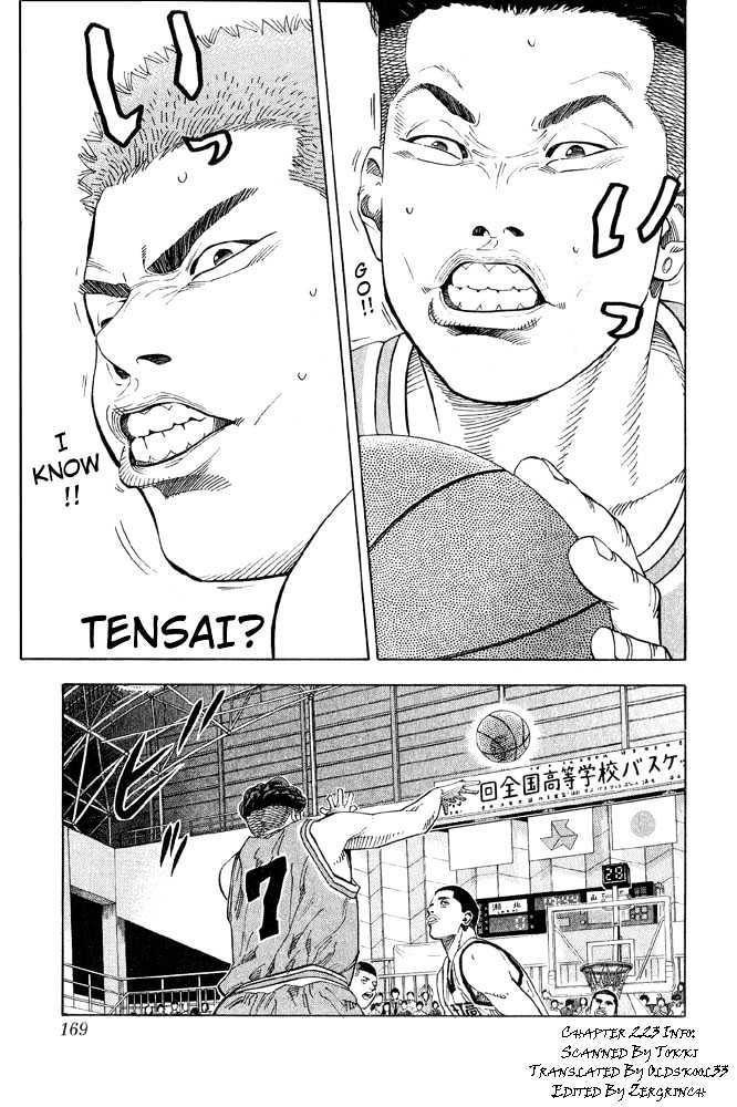 Slam Dunk Chapter 224 page 1 - Chapter 224 : Tensai?