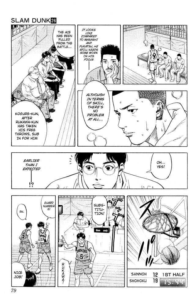 Slam Dunk Chapter 228 page 14 - Chapter 228 : Pride