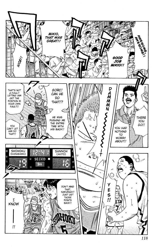 Slam Dunk Chapter 230 page 14 - Chapter 230 : Area Battles