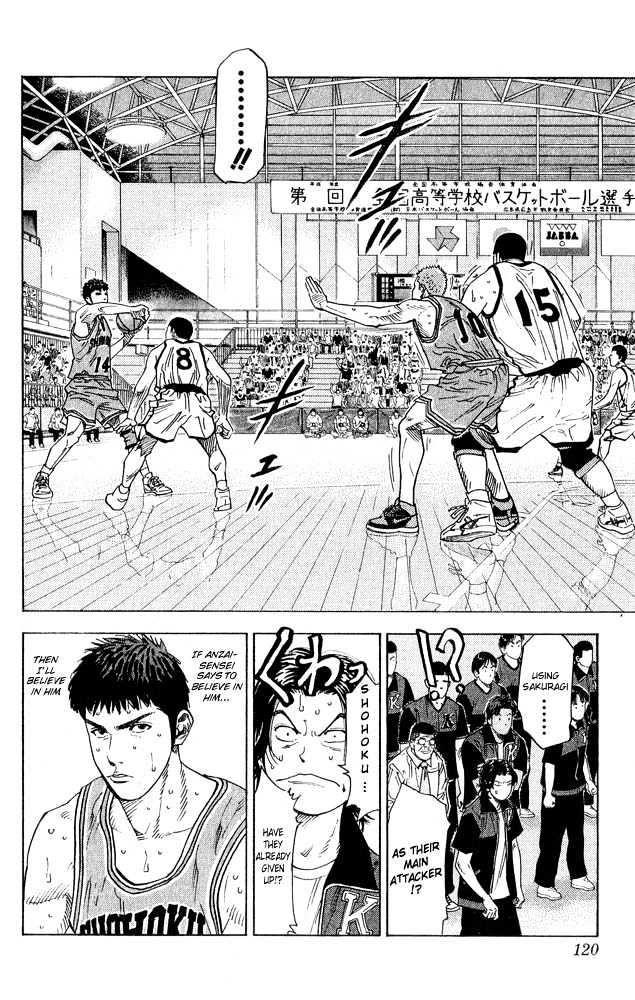 Slam Dunk Chapter 230 page 16 - Chapter 230 : Area Battles