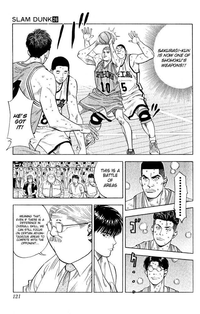 Slam Dunk Chapter 230 page 17 - Chapter 230 : Area Battles
