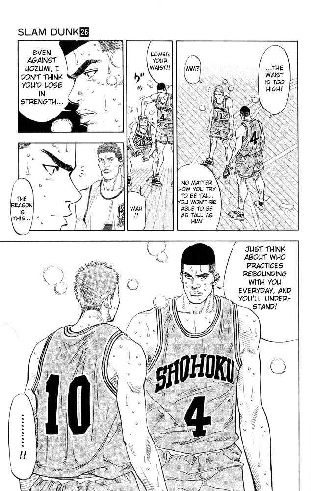 Slam Dunk Chapter 231 page 15 - Chapter 231 : Battle of Power