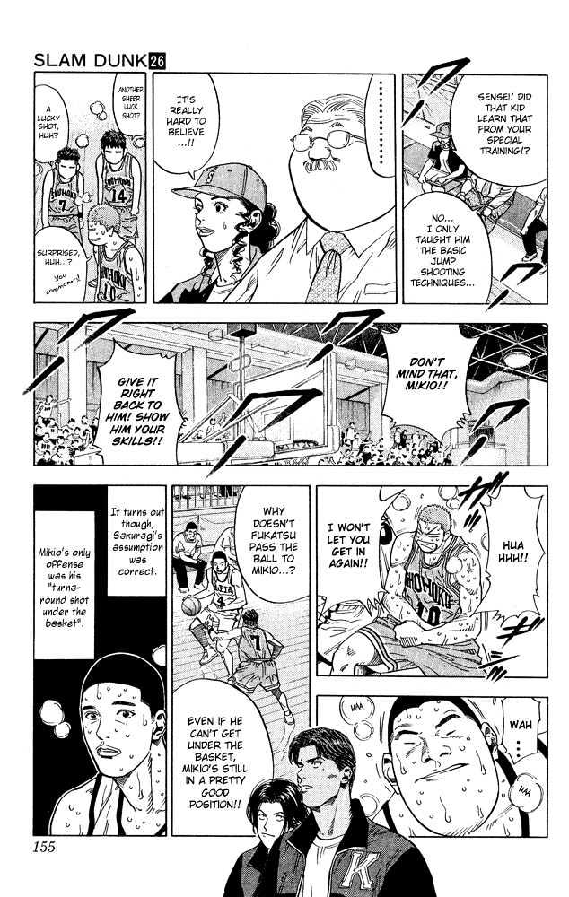 Slam Dunk Chapter 232 page 10 - Chapter 232 : Sayonara Meatball