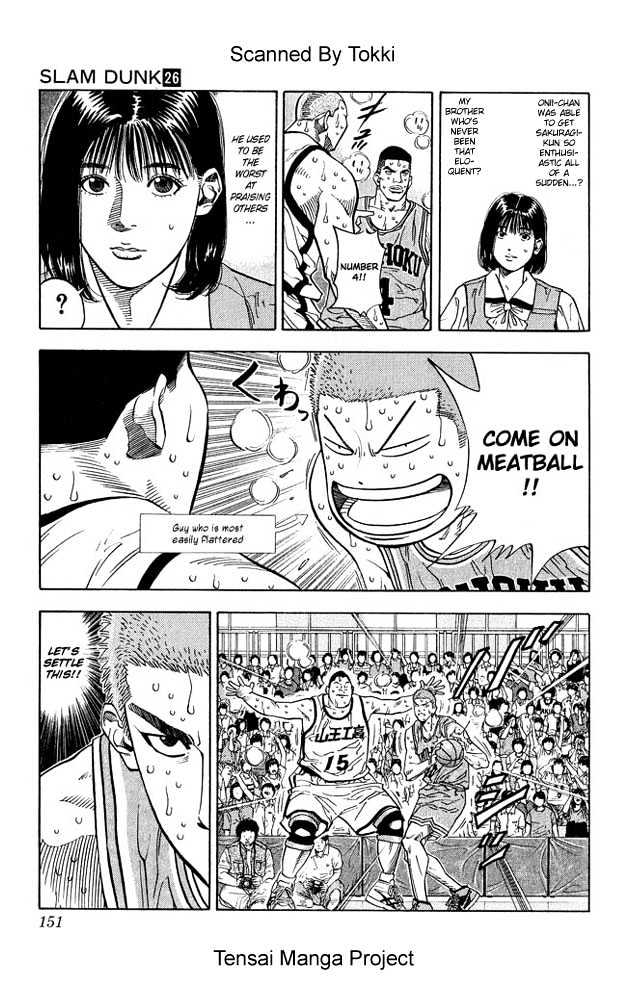 Slam Dunk Chapter 232 page 6 - Chapter 232 : Sayonara Meatball