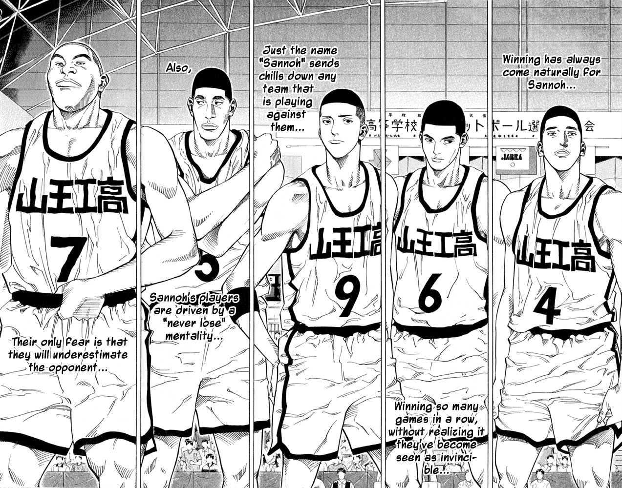 Slam Dunk Chapter 233 page 3 - Chapter 233 : Wild and Tumulthous Second Half