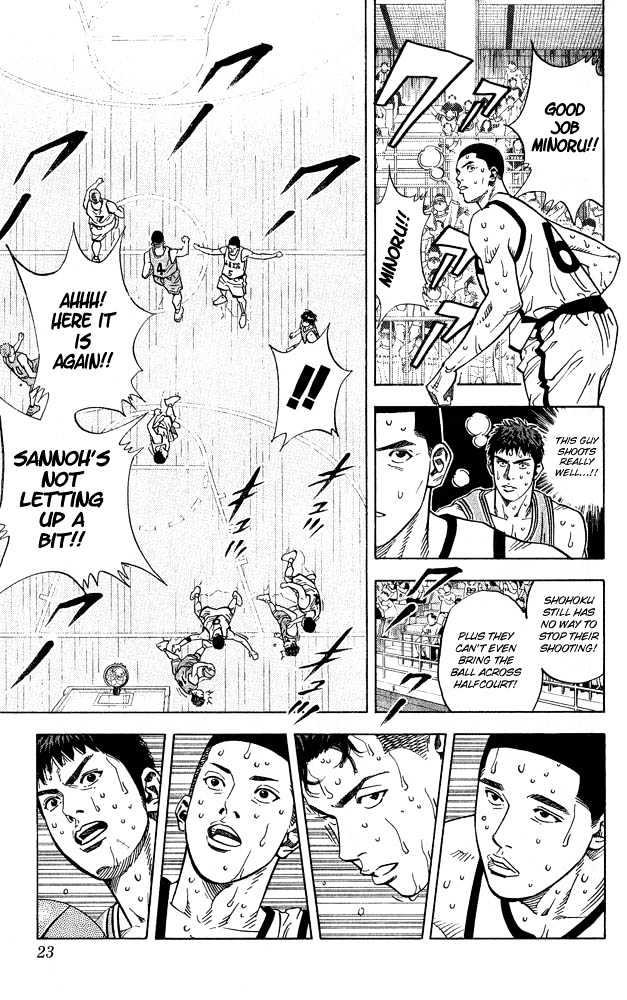Slam Dunk Chapter 234 page 20 - Chapter 234 : Shohoku in Trouble