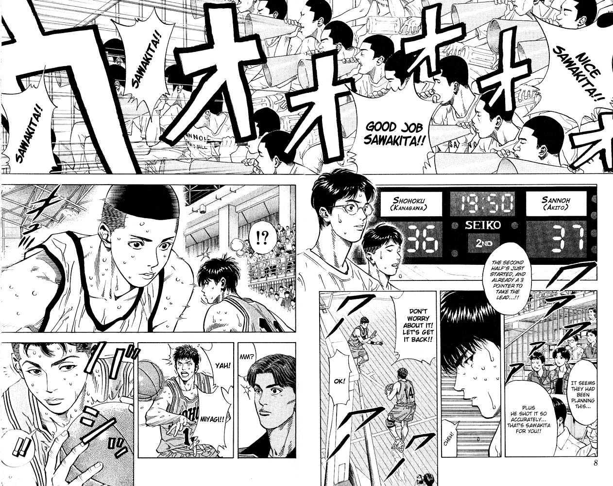 Slam Dunk Chapter 234 page 6 - Chapter 234 : Shohoku in Trouble