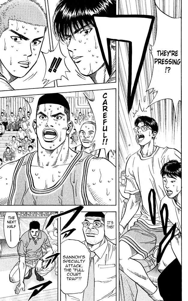 Slam Dunk Chapter 234 page 8 - Chapter 234 : Shohoku in Trouble