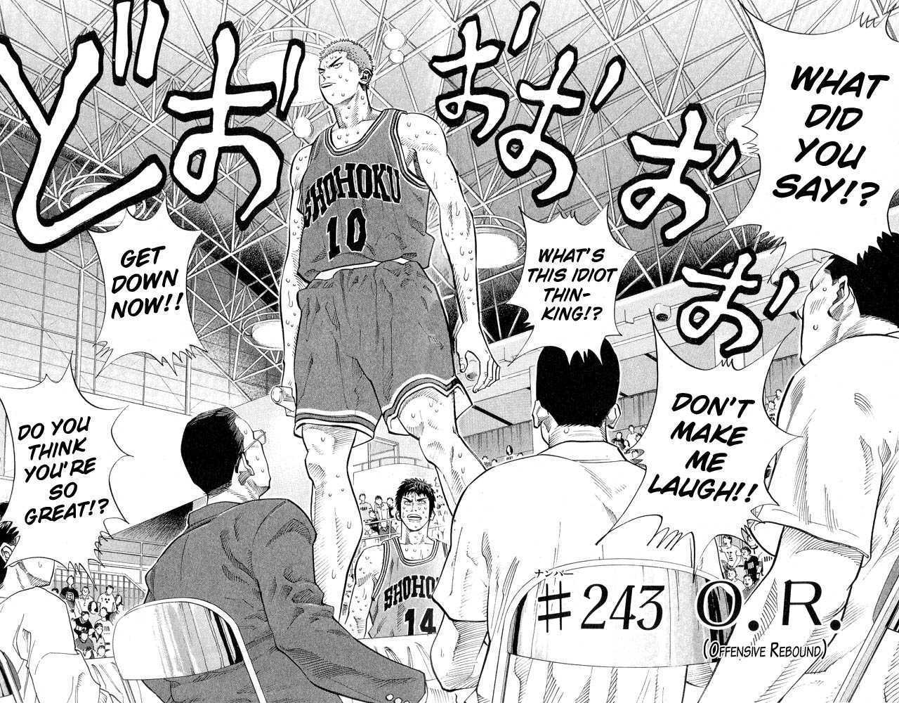 Slam Dunk Chapter 243 page 6 - Chapter 243