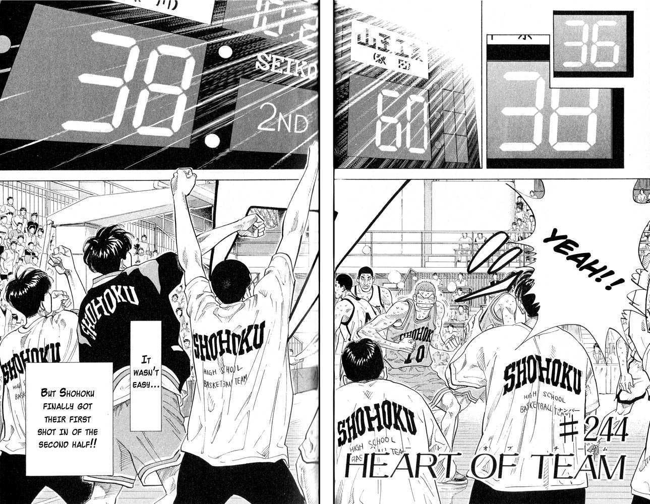 Slam Dunk Chapter 244 page 2 - Chapter 244