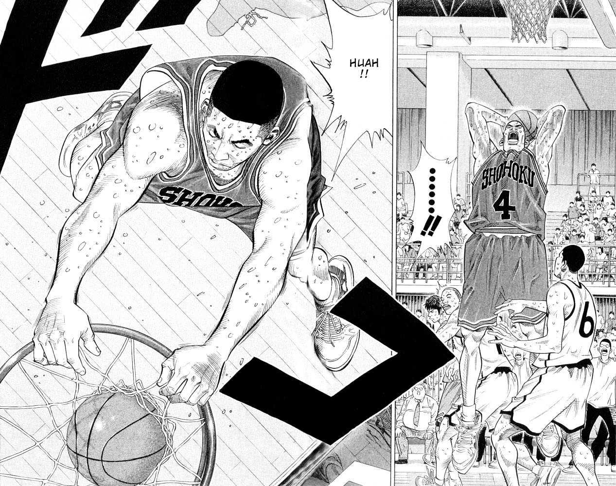 Slam Dunk Chapter 250 page 15 - Chapter 250 : 4 Points