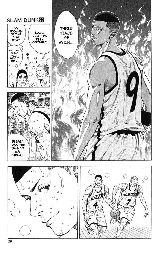 Slam Dunk Chapter 253 page 3 - Chapter 253 : The Counter Attack of Ace Sawakita