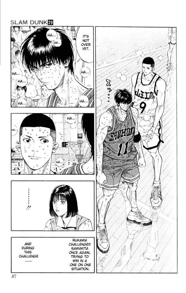 Slam Dunk Chapter 256 page 3 - Chapter 256 : Challenge